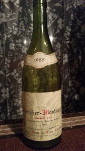 1985 Chevalier Montrachet Domaine Jean Chartron