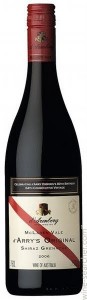 Reg's wine blog photo d'arry's original