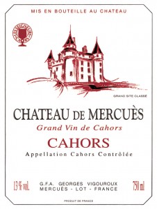 Reg's Wine Blog Château de Mercues wine label